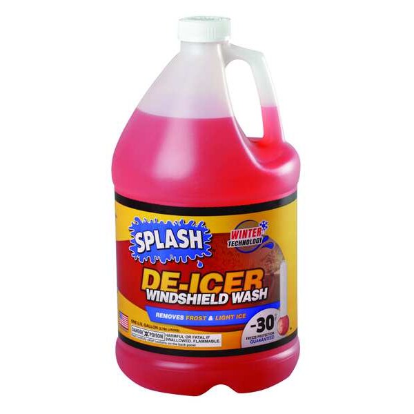 Splash 1 gal Windshield Washer/DeIcer Plastic Bottle 234926 Zoro