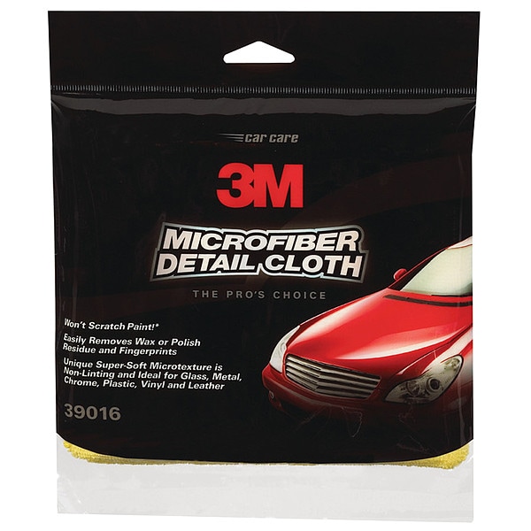 3M Detailing Cloth, Microfiber 70005277986