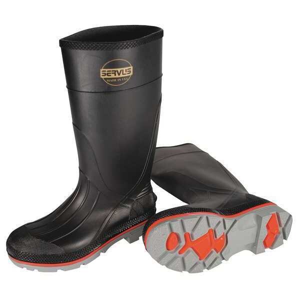 Honeywell Servus 18822/10 Plain-Toe Rubber Boots – Men’s Size 10, 14” Knee High, Comfort Tech, Waterproof