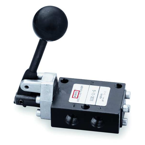 Aro Manual Air Control Valve, 3Way, 1/8in NPT 503010 Zoro