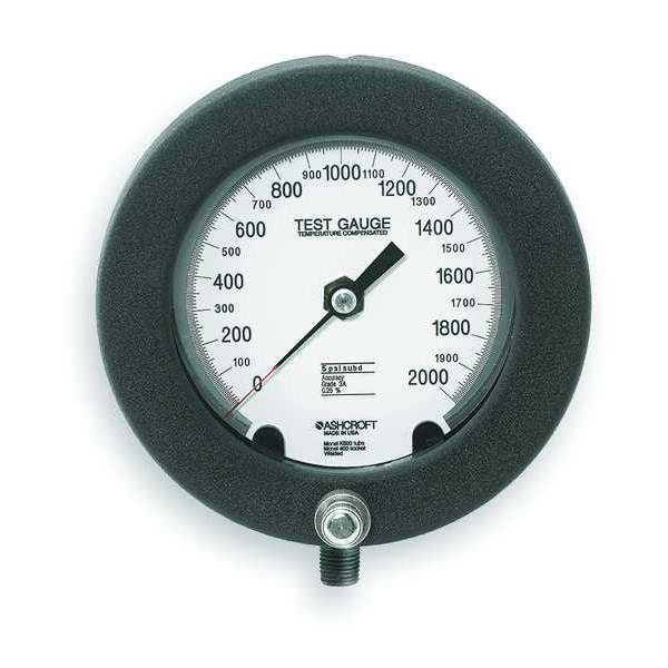 Ashcroft 451082PS 02L 2000 322.29 Pressure Gauge, 0 to 2000 psi, 41/2In