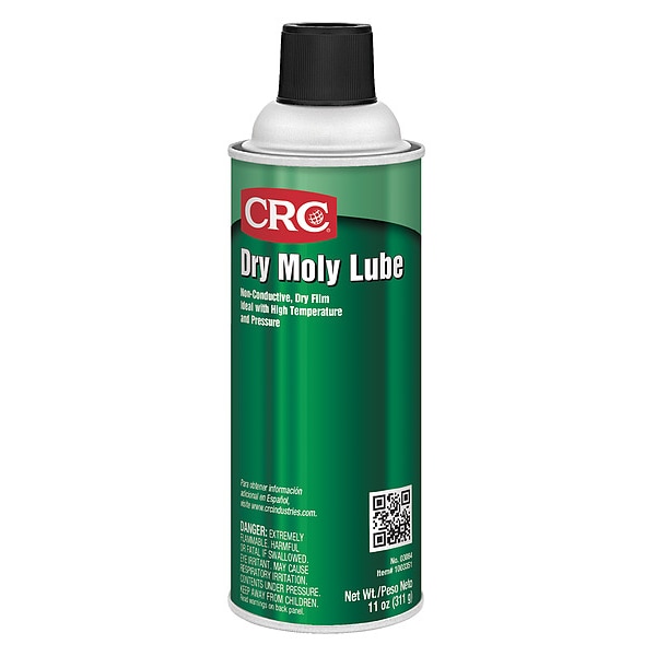 Crc Dry Lubricant, General Purpose, 16 oz Aerosol Can, Gray 03084 Zoro