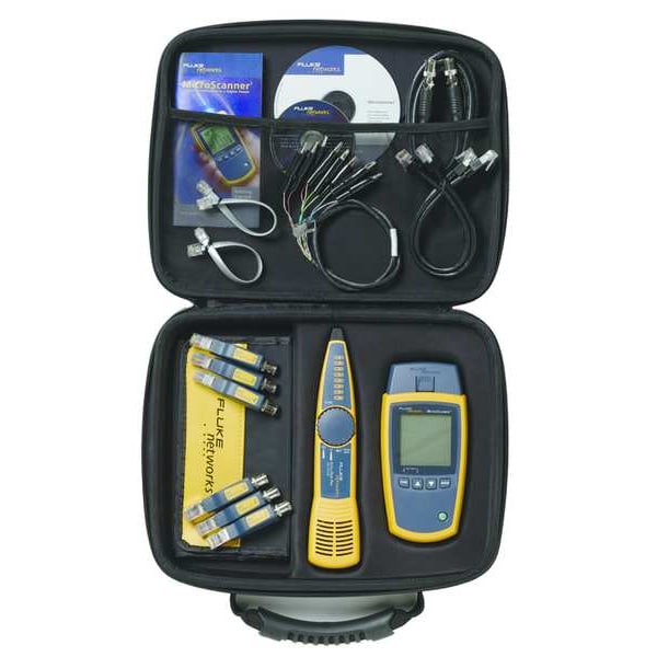 Fluke Networks Cable Tester Kit, Verifier MS2KIT/WWG 3084134 Zoro