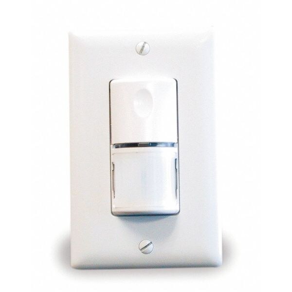 Wattstopper Occupancy Sensor, PIR, 1050 sq ft, White WS250W Zoro