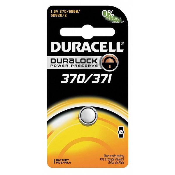 Duracell Button Cell Battery, 370/371, Silver Oxide D370/371BPK