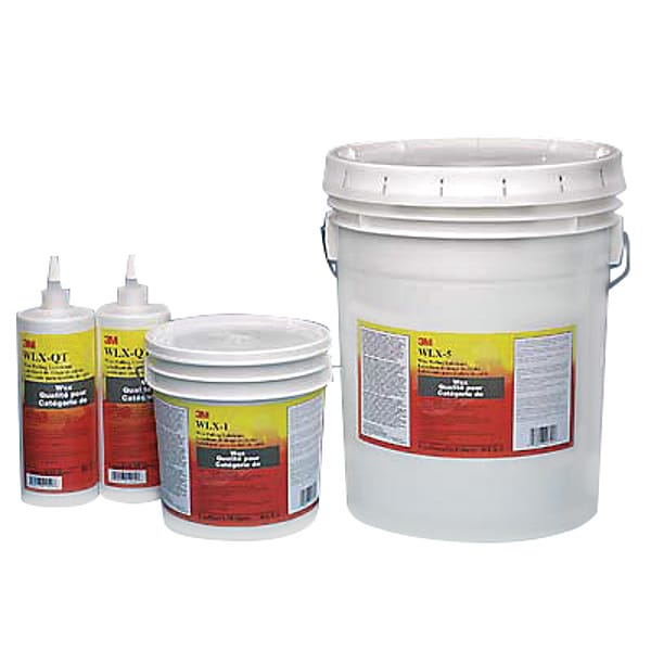 3M 1 gal Cable and Wire Pulling Lubricants Bucket Gray, 4 PK WLX-1