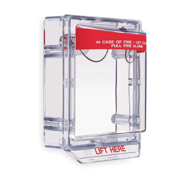 Safety Technology International Pull Statioin Guard, Polycarbonate