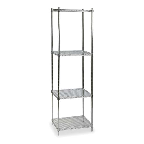 Zoro Select Wire Shelving Unit, 24