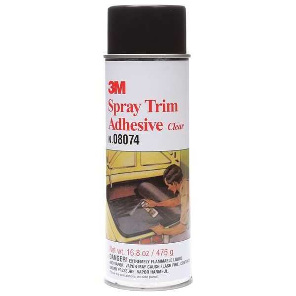 3M 08074 16.71 Trim Adhesive, Type Spray