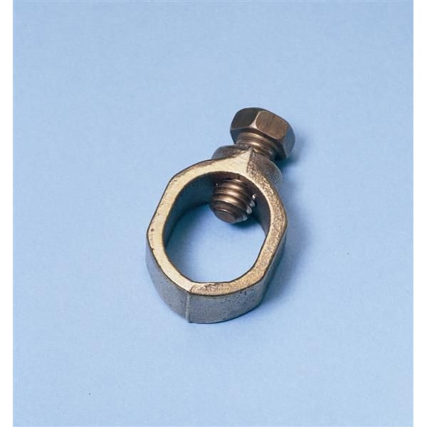 Erico CP58BX Copper Ground Clamp - For 1/2" To 5/8" Pipe - Made In Canada