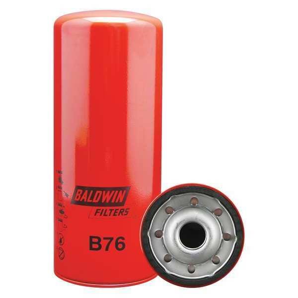 Baldwin Filters Oil Filter, SpinOn, FullFlow B76 Zoro