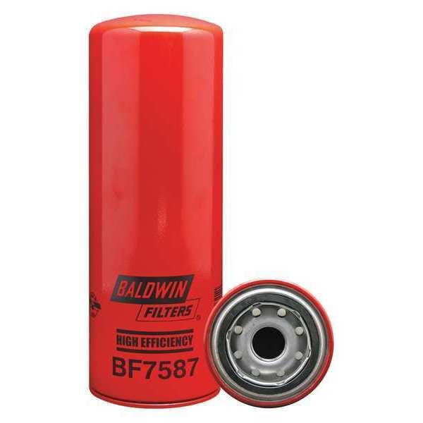Baldwin Filters Fuel Filter, 4 micron, 10 1/2 in L, 3 11/16 in Outside