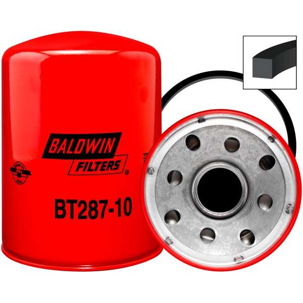 Baldwin Filters Hydraulic Filter, Spin-On, 1-1/2 in Thread Size, 5 1/32 x 7 In BT287-10