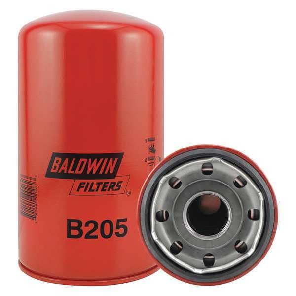 Baldwin Filters Oil Filter, SpinOn, FullFlow B205 Zoro