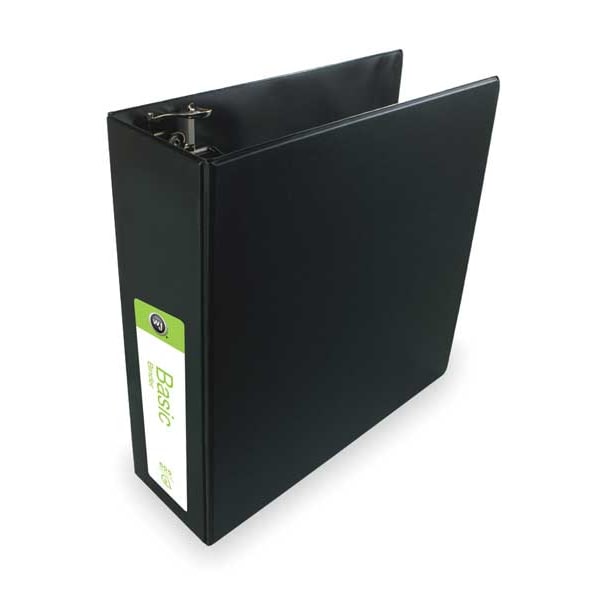 Wilson Jones 3" Basic Binder, Black W383-49BPP1