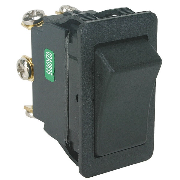 Power First Rocker Switch, DPDT, 6 Connections 2LNH9 Zoro