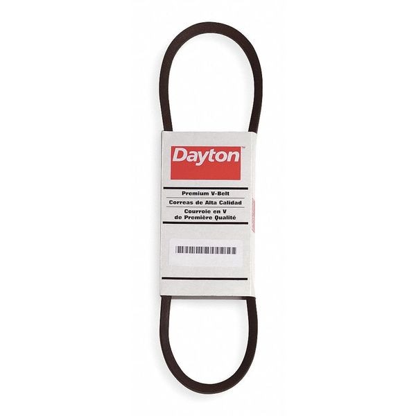 Dayton 5VX2000 Cogged V-Belt, 200" Outside Length, 5/8" Top Width, 1 Ribs 2L460