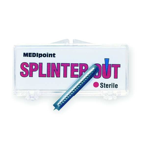 Medipoint Splinter Remover, Steel, PK10 76512 | Zoro