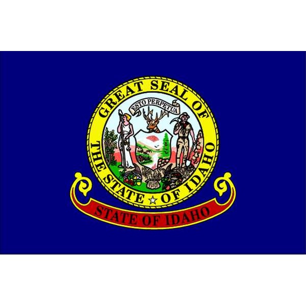 Nylglo Idaho State Flag, 3x5 Ft 141360