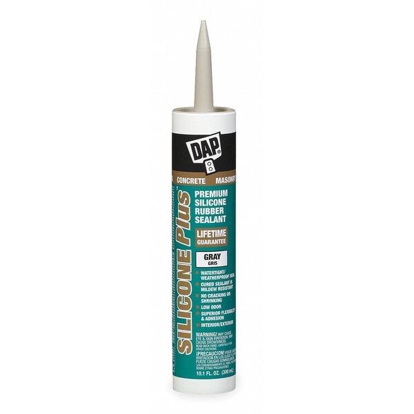 Dap Concrete Sealant, 10.1 oz., Gray 08675 Zoro