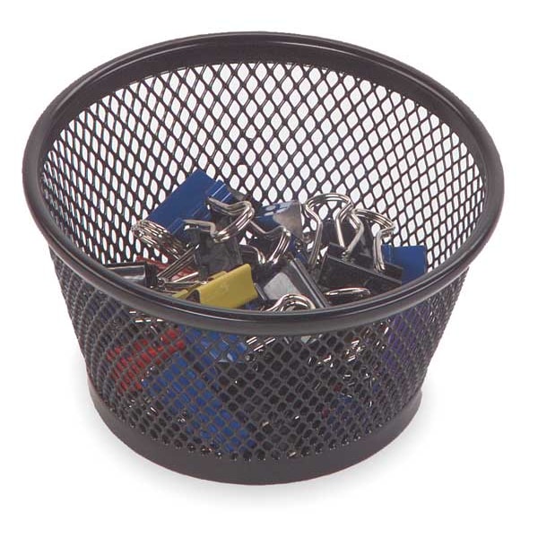 Rolodex Jumbo Paper Clip Dish,Black (62562) Zoro