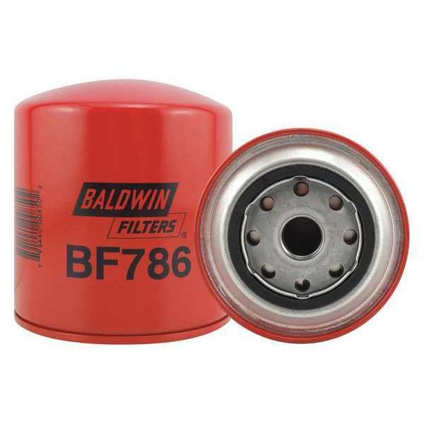 Baldwin Filters Fuel Filter, 4-11/16 x 4-1/4 x 4-11/16 In BF786