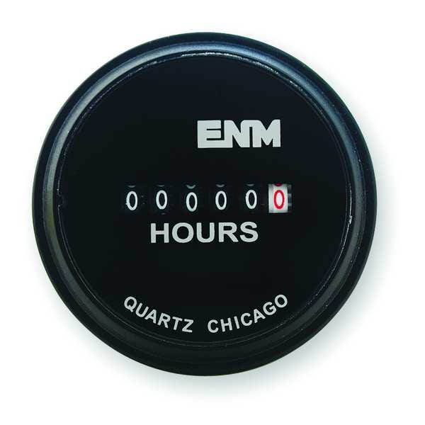 Enm Hour Meter, Flush Round, Flange Mounting T50A52 - main