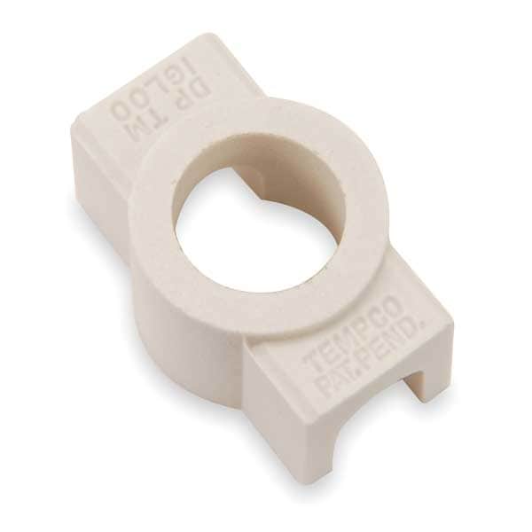 Tempco Ceramic Terminal Covers, 2InLine Ports, PK10 CERR1019 Zoro