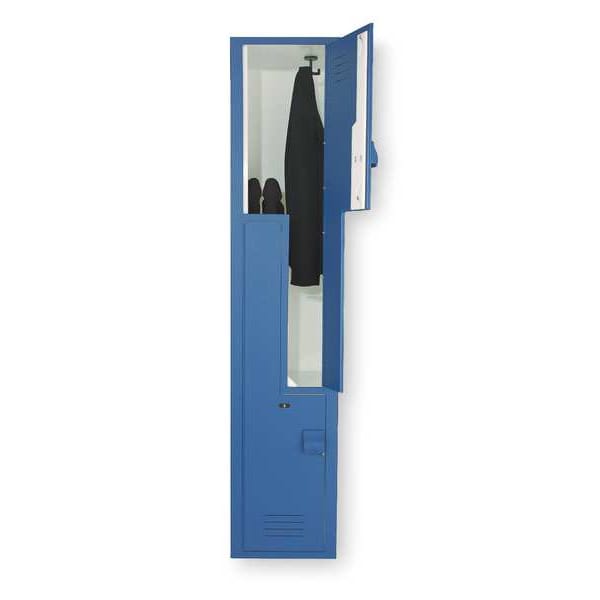 Bradley Wardrobe Z Locker, 15 in W, 18 in D, 72 in H, (1) Wide, (2