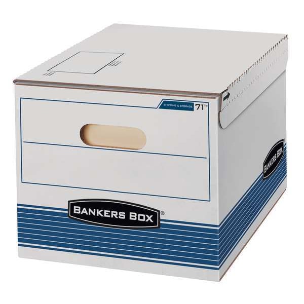 Bankers Box Banker Box, Ltr/Lgl, StringBtn, PK12 0007101 Zoro