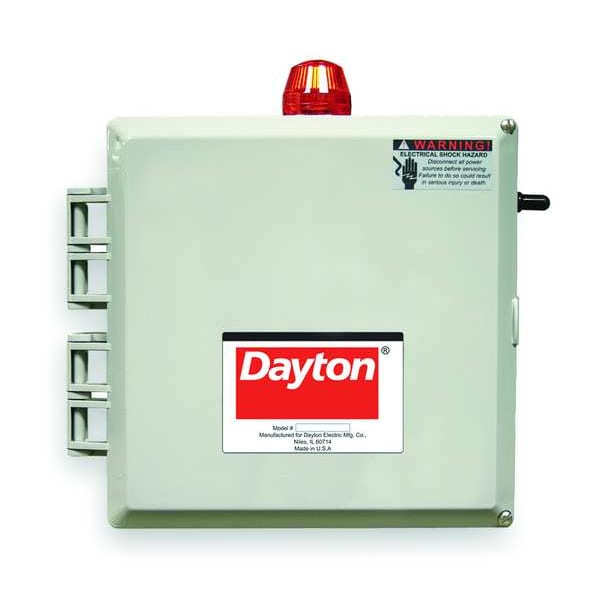 Dayton Motor/Pump Control Box, 120/208/240V 2PZG6