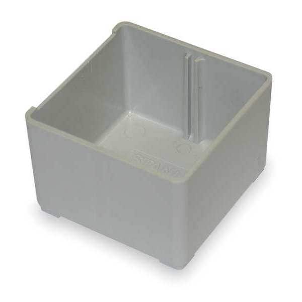 Stanley Vidmar BN2544 2.12 Storage Bin, Gray, 3 In. L, 3 In. W