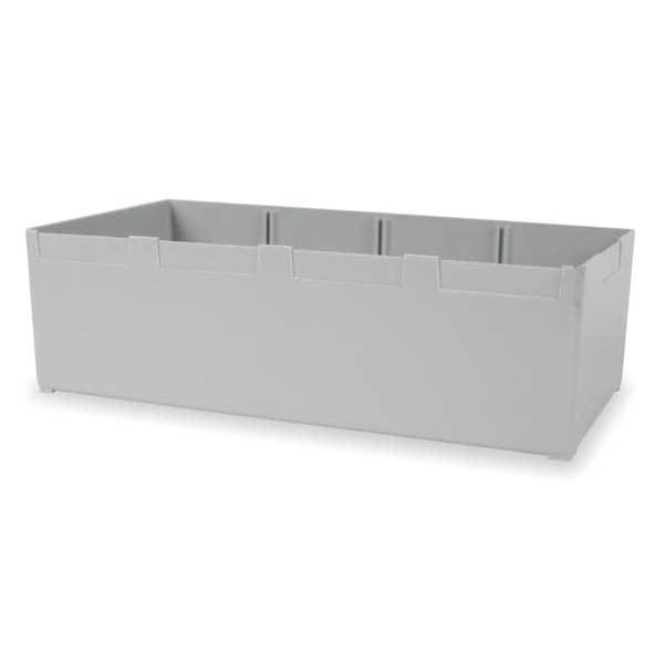 STANLEY VIDMAR Storage Bin,Gray,12 In. L,61/8 In. W (BN35816) Zoro