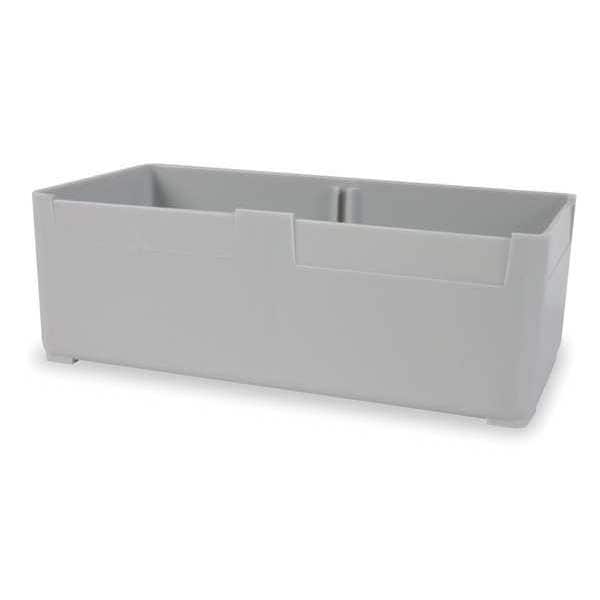 Vidmar Storage Bin, Gray, 61/8 In. L, 3 In. W BN2548 Zoro