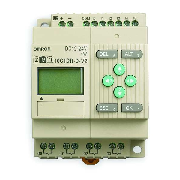 Omron Programmable Relay, 1224VDC ZEN10C1DRDV2 Zoro
