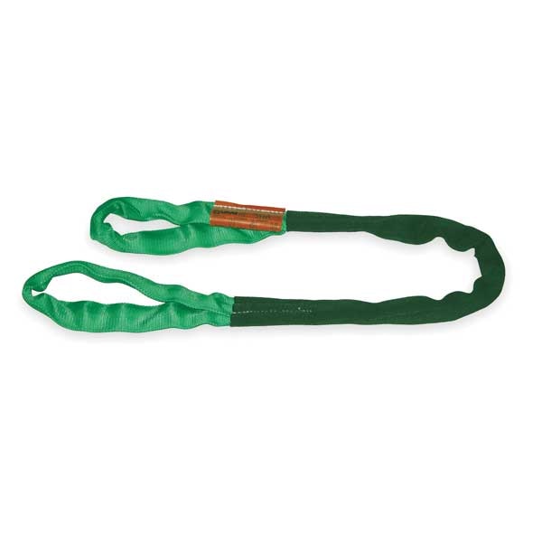 LiftAll Round Sling,Eye and Eye,4 ft.,5300 lb. (EE60X4) Zoro