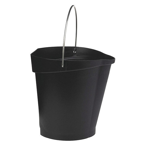Vikan 3 1/4 gal Round Bucket, 12-3/4 in H, 12 4/5 in Dia