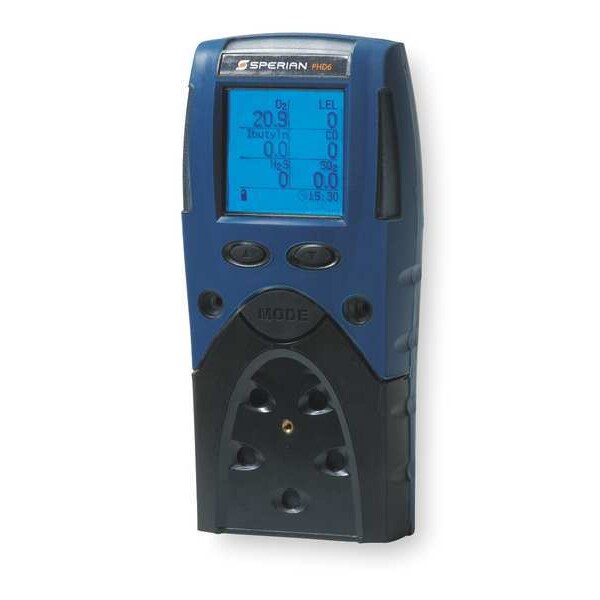 Biosystems Multi-Gas Detector, 5 Gas, O2, CO, H2S, PID, LEL, 13 hr ...