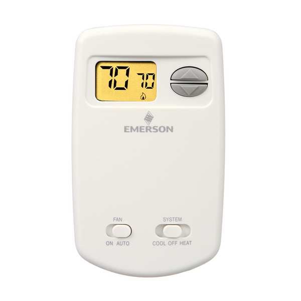 WhiteRodgers Thermostat, 1 H 1 C, Battery, 24VAC 1E78144 Zoro