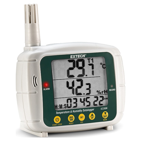 Extech Temperature and Humidity Datalogger 42280A Zoro