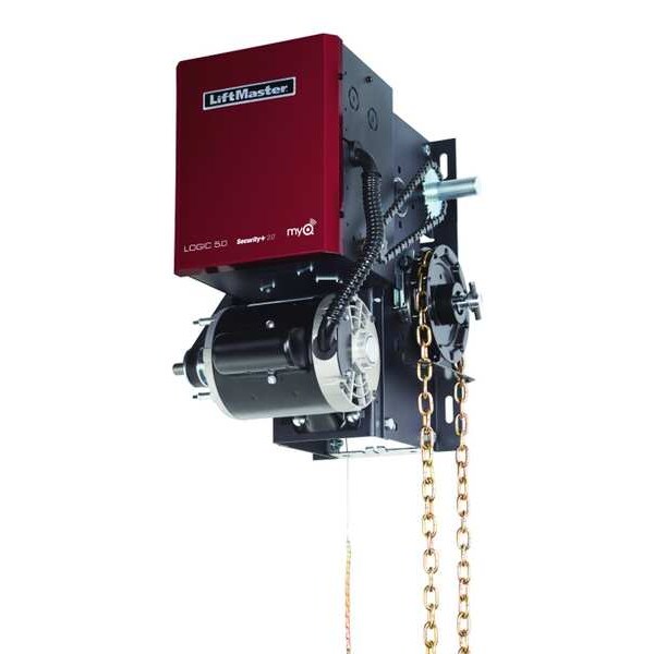 Liftmaster Indusl Door Opener, Hoist/Left, Max H 24Ft H501L5L Zoro