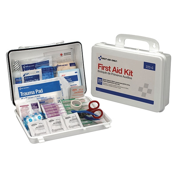 セット売り　first aid to the injured n4 エヌフォー First Aid Only First Aid Kit, Serves 25 People, 107