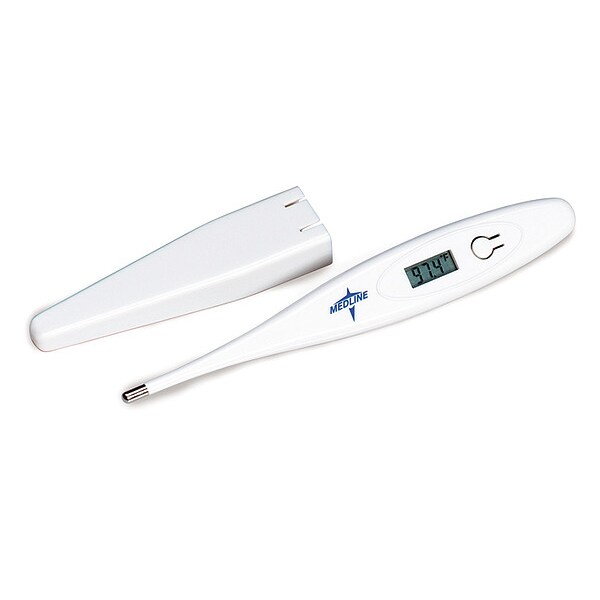 Zoro Select Digital Thermometer, Oral, 4-3/4 In. L 5610