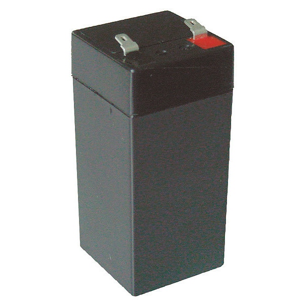 Zoro Select Battery, Sealed Lead Acid, 4V, 4.5Ah, Faston, Voltage: 4 2UKL1