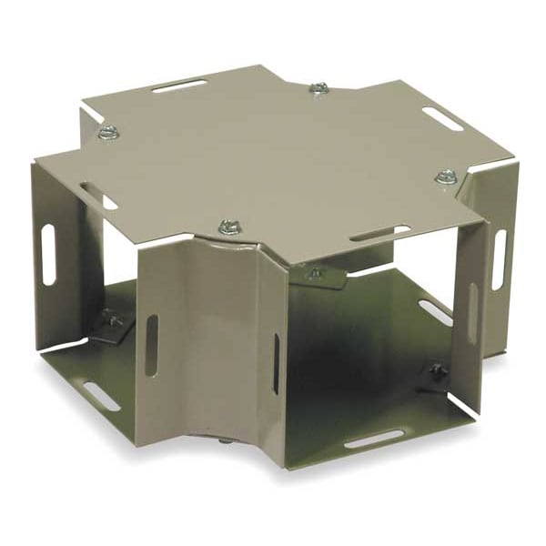 Wiegmann Wireway Cross, 1 Type, NEMA 1 Rating, Steel, Powder
