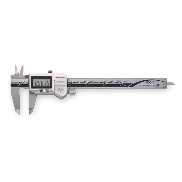 Mitutoyo Absolute Digital Caliper, 0 to 6 In 500-752-20 | Zoro