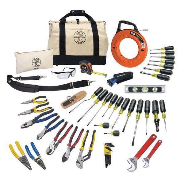 Klein Tools 80141 776.48 General Hand Tool Kit, No. of Pcs. 41