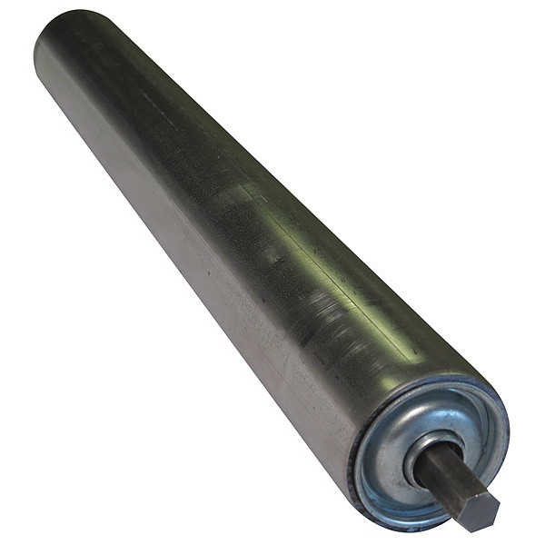 Ashland Conveyor Steel Replacement Roller, 1.9In Dia, 13BF KD13 Zoro