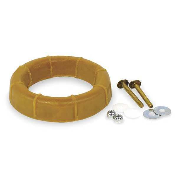 Harvey Wax Ring, Reinforced, 3 and 4"Waste Line 007022 Zoro