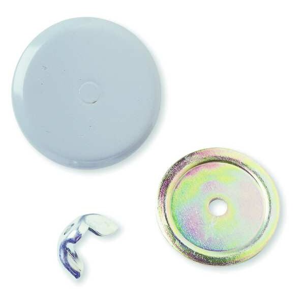 thumbnail image 2 of Wiegmann WAS150 Hole Seal – 1.5" Conduit, Carbon Steel, Gray Enclosure Seal 2 of 3